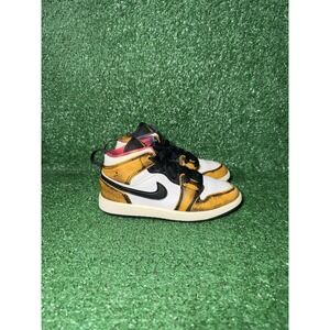 Air Jordan 1 Retro Mid Toddler Size 13.5C Multicolor Walking Shoes Sneakers
